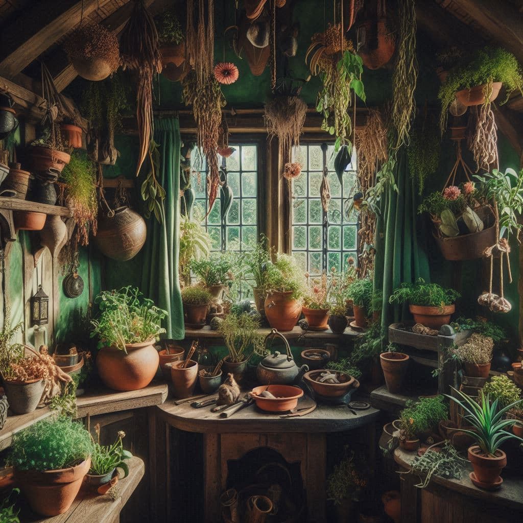 Illustration for the article "The Earth's Whisper: Finding Your Personal Plant and Mineral Ally"