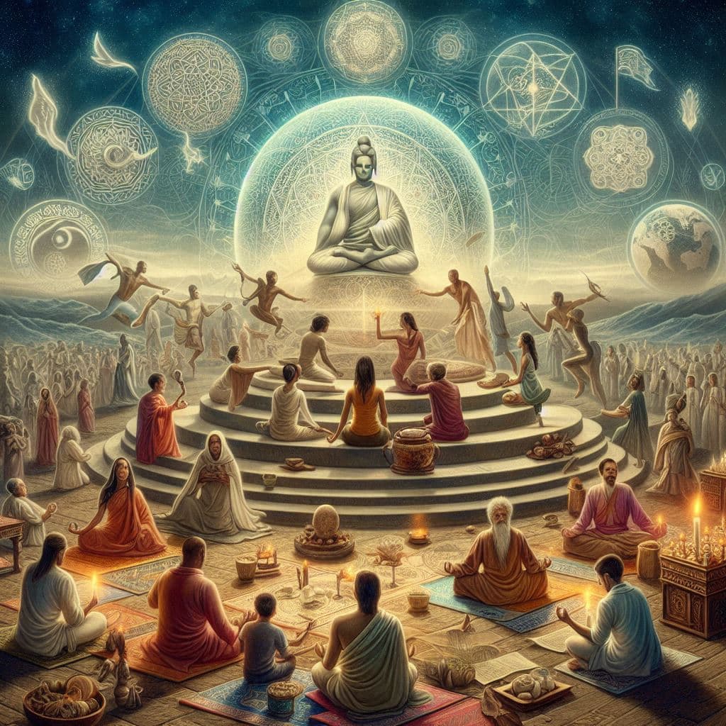 Illustration for the article "Developing Intuition and Extrasensory Abilities: A Path to Self-Knowledge"