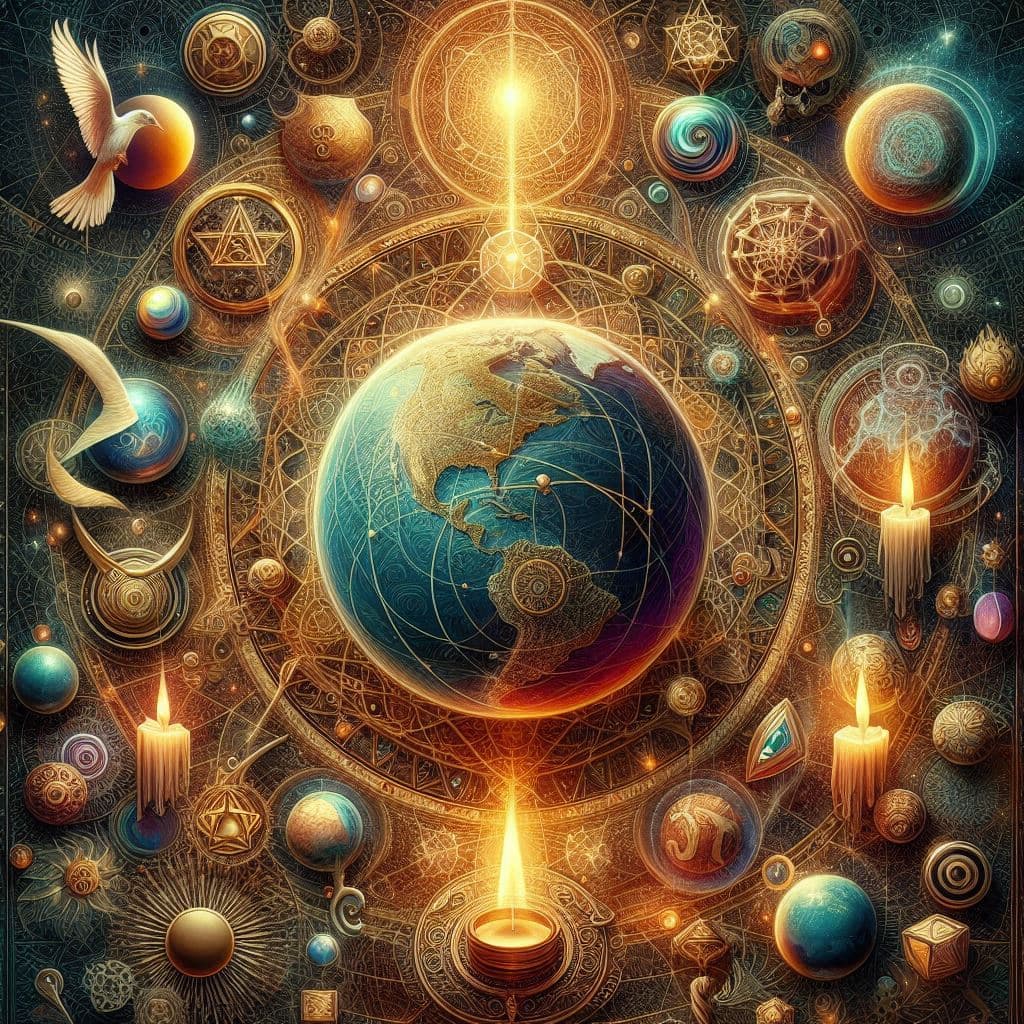 Illustration for the article "Esoteric Sciences: A Look Through the Prism of Cultures and Traditions."