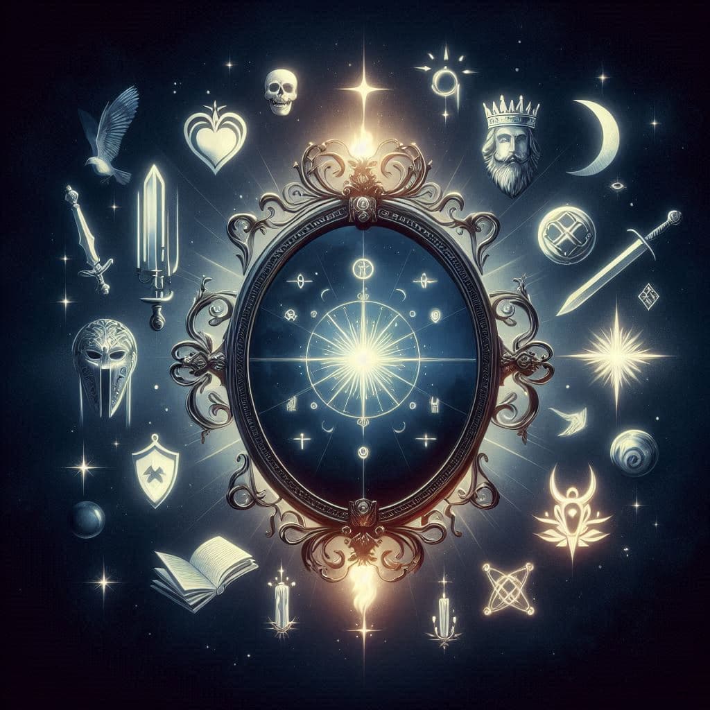 Illustration for the test "Soul Mirror: Discover Your Hidden Archetype"